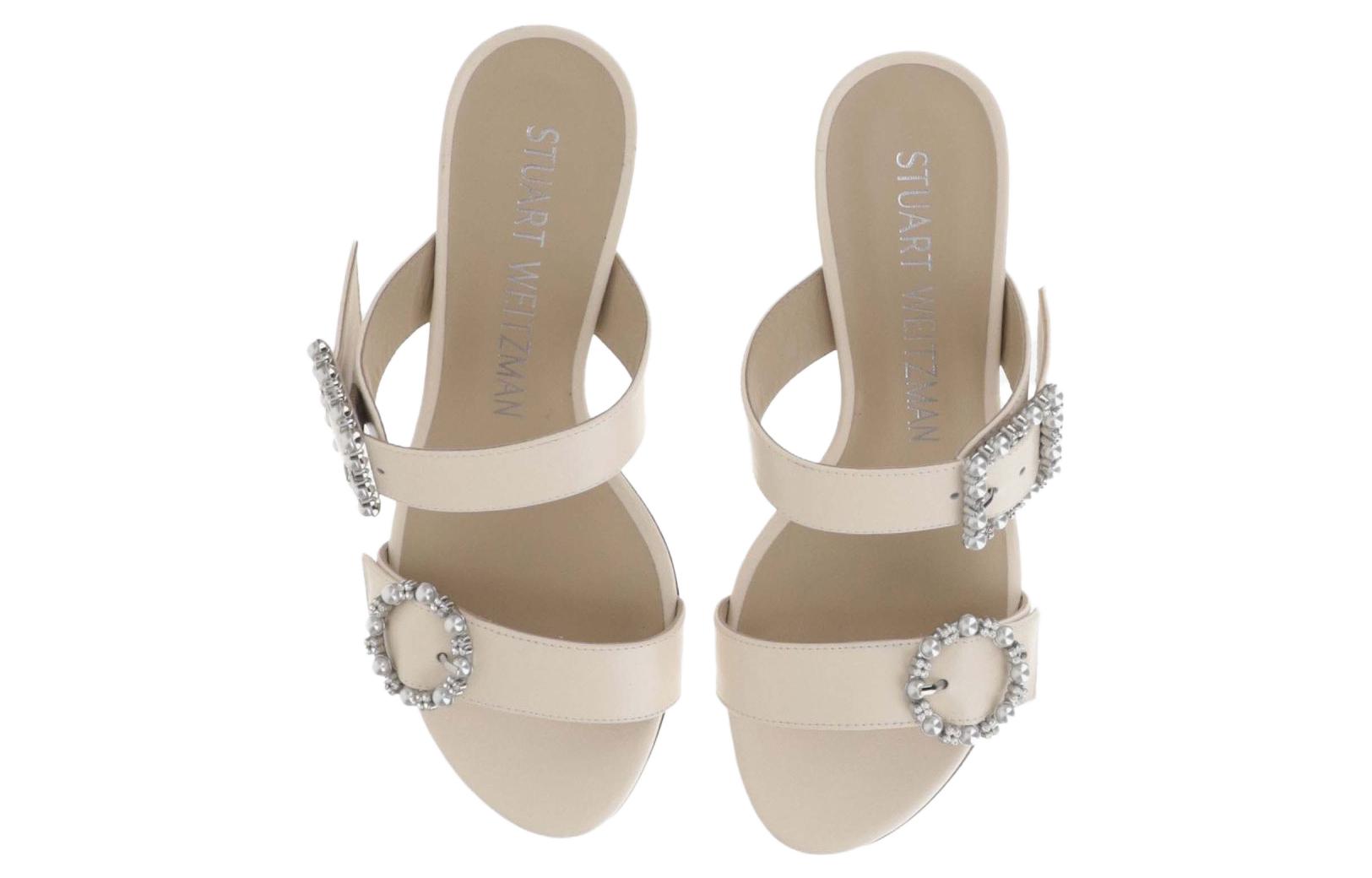 (W) Stuart Weitzman Slide 'Elegant Cream' 圖 4