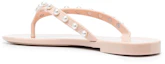 Lookbook (W) Stuart Weitzman Slide ''Fashion Pink Zehensteg-Sandale'' GLDEJERRYFLIPFLOPSE239