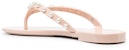 (W) Stuart Weitzman Slide 'Fashion Pink Toe-Thong' Kasut Tumit Rata Wanita GLDEJERRYFLIPFLOPSE239