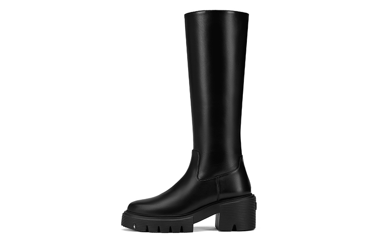 (Women) Stuart Weitzman Soho Knee-High Boot 'Black Leather' SW2601007-BLK