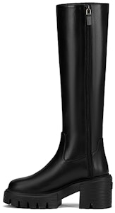 (W) Bota Alta Stuart Weitzman Soho de Cuero Negro SW2601007-BLK Order (W) Bota Alta Stuart Weitzman Soho de Cuero Negro SW2601007-BLK