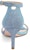 (W) Sandal Stiletto Stuart Weitzman 'Biru Tasik' NUNAKEDSTRAIGHT60-NIT-AQUAICE