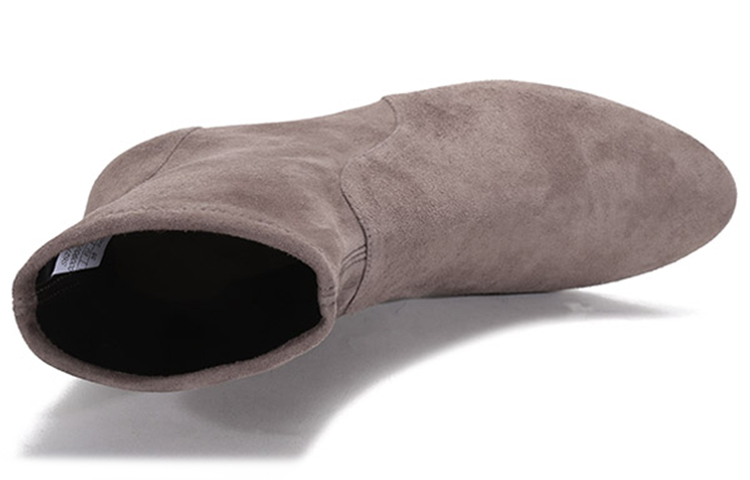 Shop (W) Stuart Weitzman Suède Blokhak Enkellaarzen ''Taupe'' YULIANA60SUSSUEDESTRTAUPE