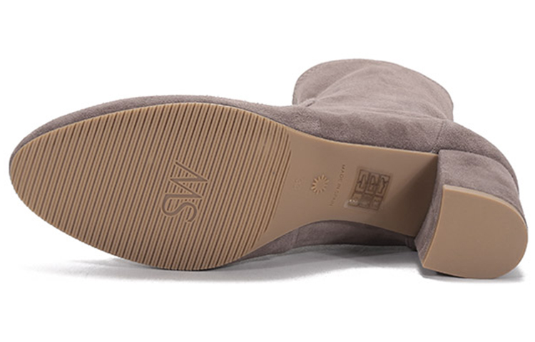 Details for (W) Stuart Weitzman Suède Blokhak Enkellaarzen ''Taupe'' YULIANA60SUSSUEDESTRTAUPE