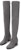 (W) Stuart Weitzman Boot Tumit Tebal Suede 'Kelabu Flanel' TIELANDSUSSUEDESTRFLANNEL