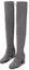 Shop (W) Stuart Weitzman Boot Tumit Tebal Suede 'Kelabu Flanel' TIELANDSUSSUEDESTRFLANNEL