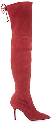 (W) Bota Punta Fina de Gamuza Stuart Weitzman 'Rojo' S0026Q3S Order (W) Bota Punta Fina de Gamuza Stuart Weitzman 'Rojo' S0026Q3S