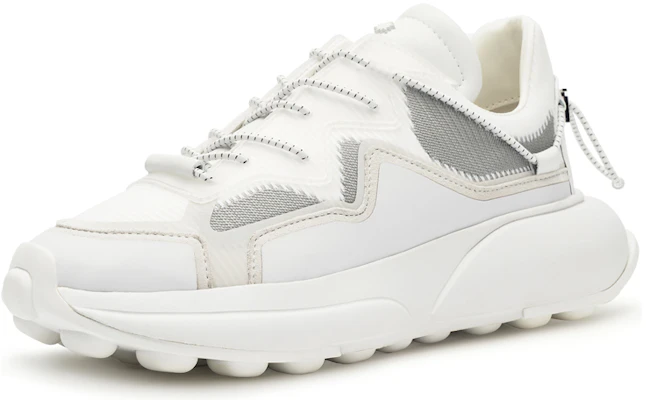(W) Stuart Weitzman SW 1 Sneaker ''Wit Mat Leer'' SW1606003-WHI Lookbook (W) Stuart Weitzman SW 1 Sneaker ''Wit Mat Leer'' SW1606003-WHI