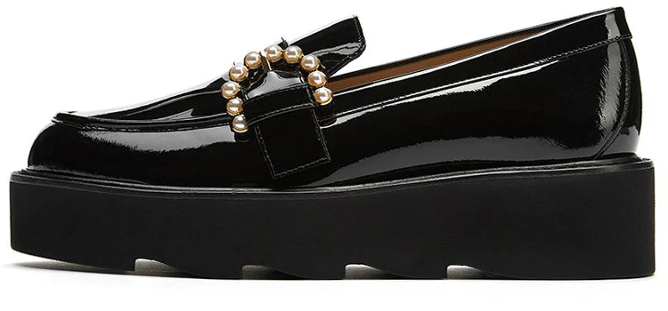women-stuart-weitzman-sw-black-leather-casual-loafers-sw-2102013-black-color