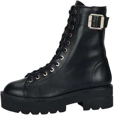 (W) Stuart Weitzman SW Zwarte Retro Leren Enkellaarsjes met Middelhoge Hak RYDER ULTRA FIT CHIS5546 Black Buy (W) Stuart Weitzman SW Zwarte Retro Leren Enkellaarsjes met Middelhoge Hak RYDER ULTRA FIT CHIS5546 Black