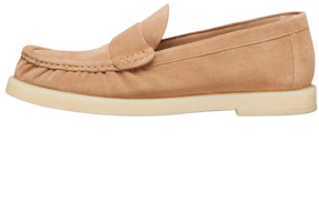 (Women) Stuart Weitzman SW Blake Suede Slip-On Loafers Women’s Light Brown SI702X9B Light Brown (Women) Stuart Weitzman SW Blake Suede Slip-On Loafers Women’s Light Brown SI702X9B Light Brown