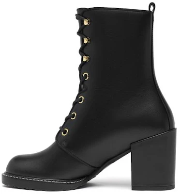 (Women) Stuart Weitzman SW Cassey Black Leather Lace-Up Fashion Ankle Boots SW2401017 Black Color Buy (Women) Stuart Weitzman SW Cassey Black Leather Lace-Up Fashion Ankle Boots SW2401017 Black Color
