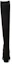 Purchase (W) Botte Cuissarde Stuart Weitzman ''Velours Noir'' HARPER60SRGSUESTRGABRDNEBLACK