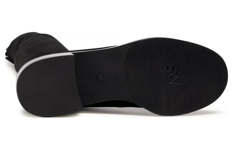 (W) Stuart Weitzman Thigh High Boots 'Black Velour' 圖 4