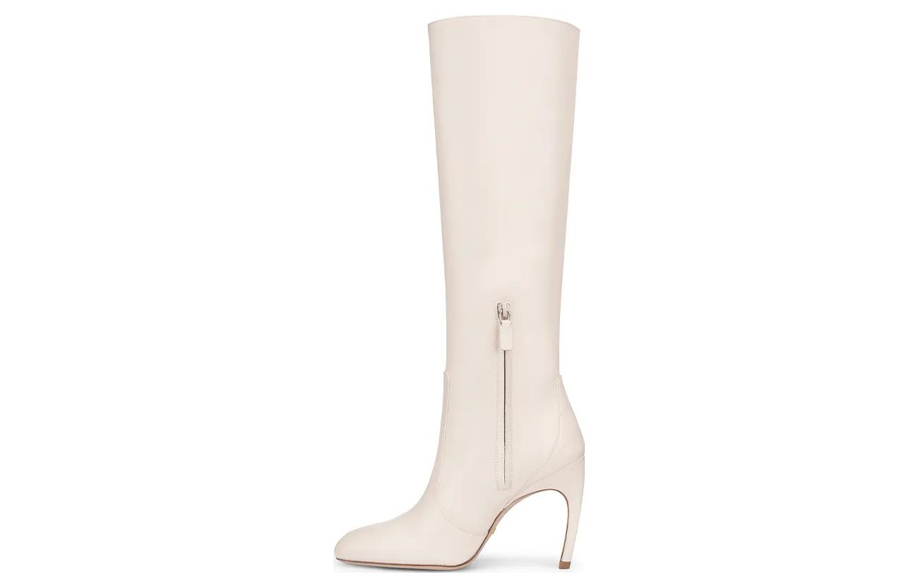 (Women) Stuart Weitzman Thigh High Boots 'White Sheepskin' SW3501068-BEI