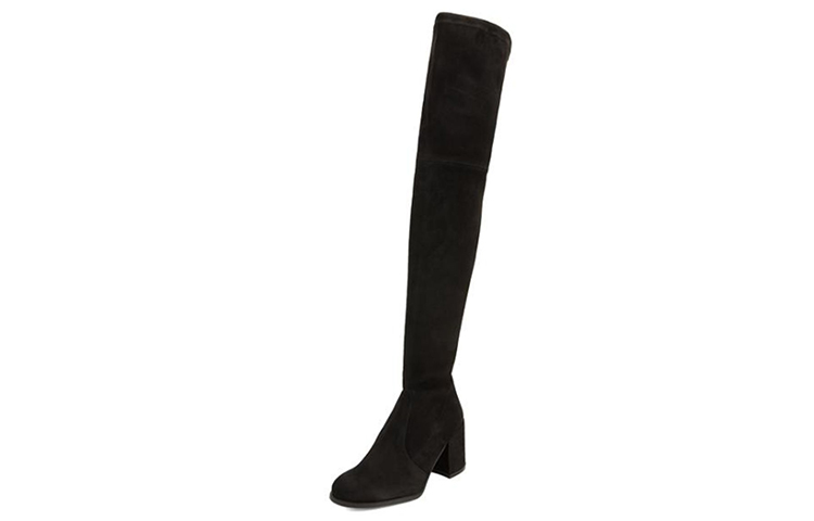 Lookbook (W) Stuart Weitzman Tieland 'Black Tie' Sepatu But Wanita Hitam SW8601053-BLK