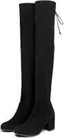 Shop (Women) Stuart Weitzman Tieland 'Classic Black Over-The-Knee' 9L47146TIELANDBLACK