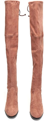 (W) Stuart Weitzman Tieland 'Cokelat Klasik' TIELANDSUEDESTRCAPPUCCINO Shop (W) Stuart Weitzman Tieland 'Cokelat Klasik' TIELANDSUEDESTRCAPPUCCINO
