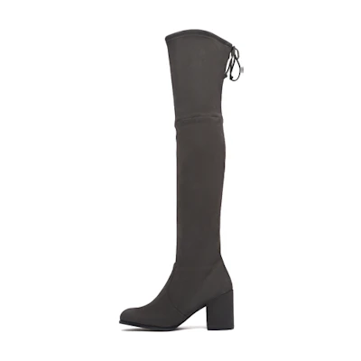 (W) Stuart Weitzman Tieland 'Elevated Grey Suede'