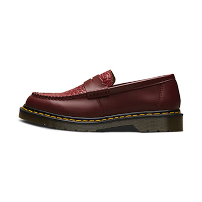 (W) Dr. Martens Stussy Penton Loafer 'Red'
