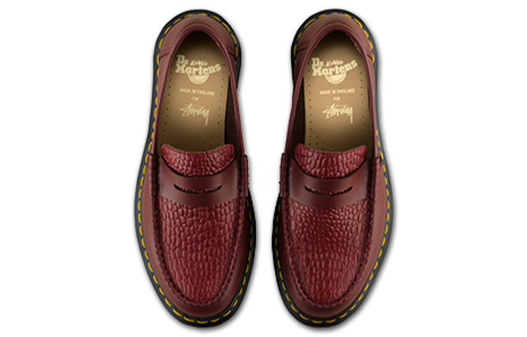 (W) Dr. Martens Stussy Penton Loafer 'Red' 圖 4