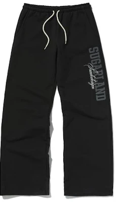 (Women) SUEDE Sugarland Black Sweatpants SDFSBO121BK Order (Women) SUEDE Sugarland Black Sweatpants SDFSBO121BK