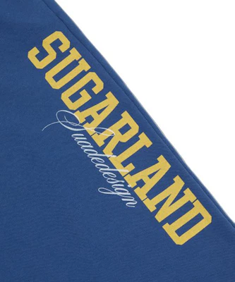 (W) SUEDE 糖蓝色休闲运动裤 SDFSBO121BL Details for (W) SUEDE 糖蓝色休闲运动裤 SDFSBO121BL