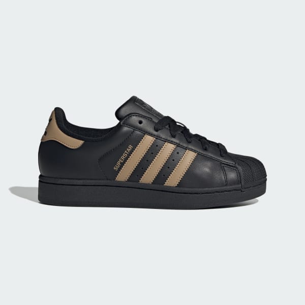 (Women) Superstar II Shoes - Classic adidas Sneakers Core Black/Cardboard/Core Black JS1340