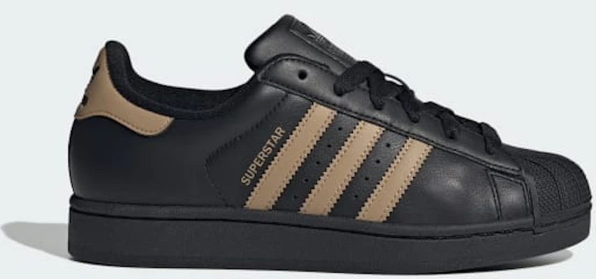 (Women) Superstar II Shoes - Classic adidas Sneakers Core Black/Cardboard/Core Black JS1340 Buy (Women) Superstar II Shoes - Classic adidas Sneakers Core Black/Cardboard/Core Black JS1340