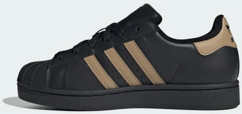 (Women) Superstar II Shoes - Classic adidas Sneakers Core Black/Cardboard/Core Black JS1340 Details for (Women) Superstar II Shoes - Classic adidas Sneakers Core Black/Cardboard/Core Black JS1340
