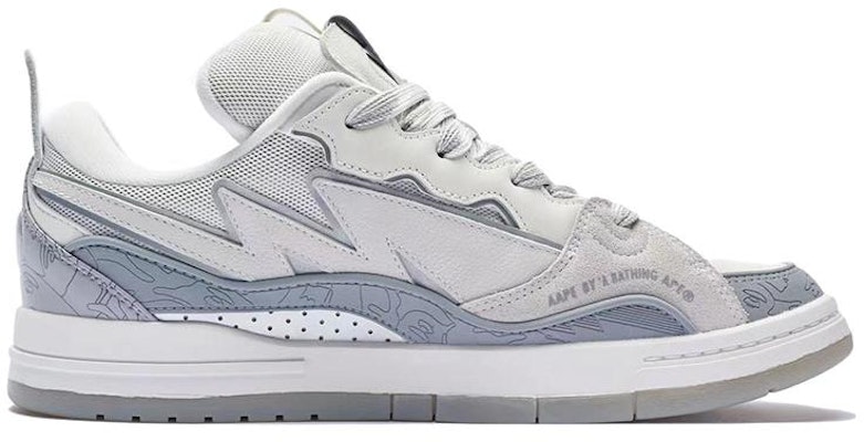 AAPE x LiNing李宁 惟吾GOLDEN 潮流滑板文化板鞋 女款 灰白 十周年聯名限定款 Order AAPE x LiNing李宁 惟吾GOLDEN 潮流滑板文化板鞋 女款 灰白 十周年聯名限定款