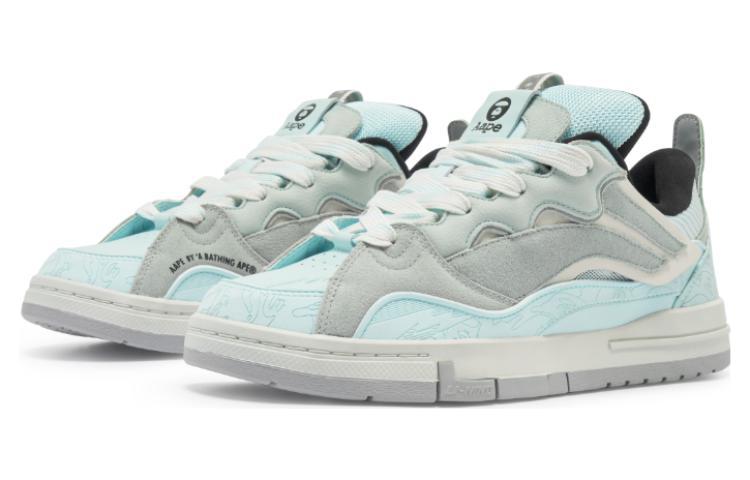 Lookbook (Women) Li-Ning Superwave Golden x AAPE 10th Anniversary 'Blue Grey' AECS088-6
