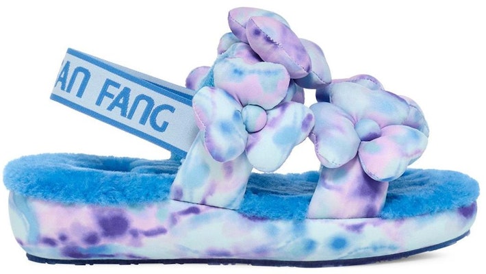 (W) UGG Susan Fang x Fluff Slide 'Floral Azul' 1143570-BLU Order (W) UGG Susan Fang x Fluff Slide 'Floral Azul' 1143570-BLU