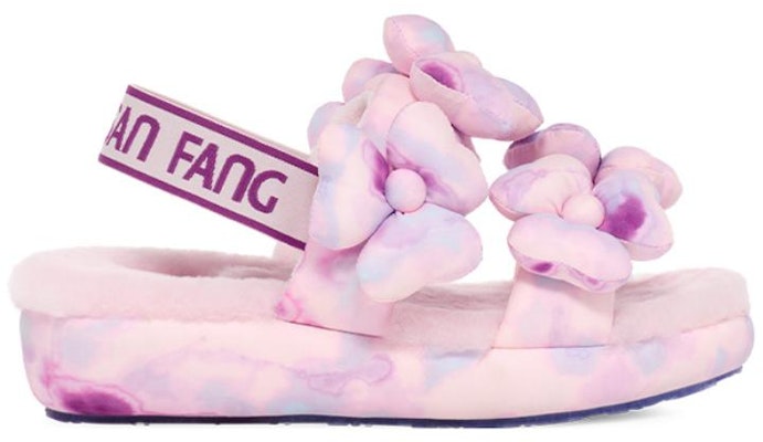 (W) UGG Susan Fang x Sandal Bulu 'Jalinan Bunga Pink' 1143570-PINK Order (W) UGG Susan Fang x Sandal Bulu 'Jalinan Bunga Pink' 1143570-PINK