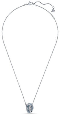 (W) 施华洛世奇125周年纪念银色镀层双环项链女款 5537106 Lookbook (W) 施华洛世奇125周年纪念银色镀层双环项链女款 5537106