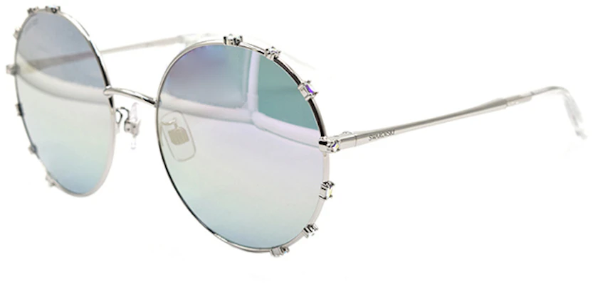 (W) 施華洛世奇合金圓形鑲水晶太陽眼鏡 SK0289-F-16Z Order (W) 施華洛世奇合金圓形鑲水晶太陽眼鏡 SK0289-F-16Z