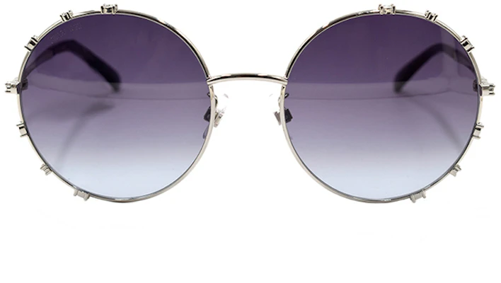 (W) 施華洛世奇合金圓形水晶裝飾太陽眼鏡。 SK0289-F-16B Lookbook (W) 施華洛世奇合金圓形水晶裝飾太陽眼鏡。 SK0289-F-16B