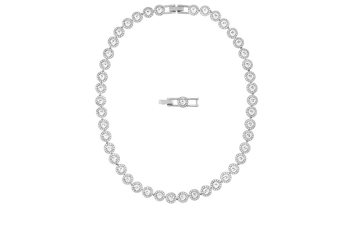 (Women) Swarovski  Crystal Necklace - White Trendy and Versatile Jewelry 5117703 圖 2
