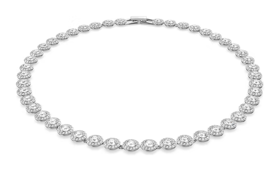 (Women) Swarovski  Crystal Necklace - White Trendy and Versatile Jewelry 5117703 圖 3