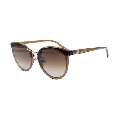 (Women) Swarovski Elegant Butterfly Brown Gold Sunglasses. SK0294-K-45F-65