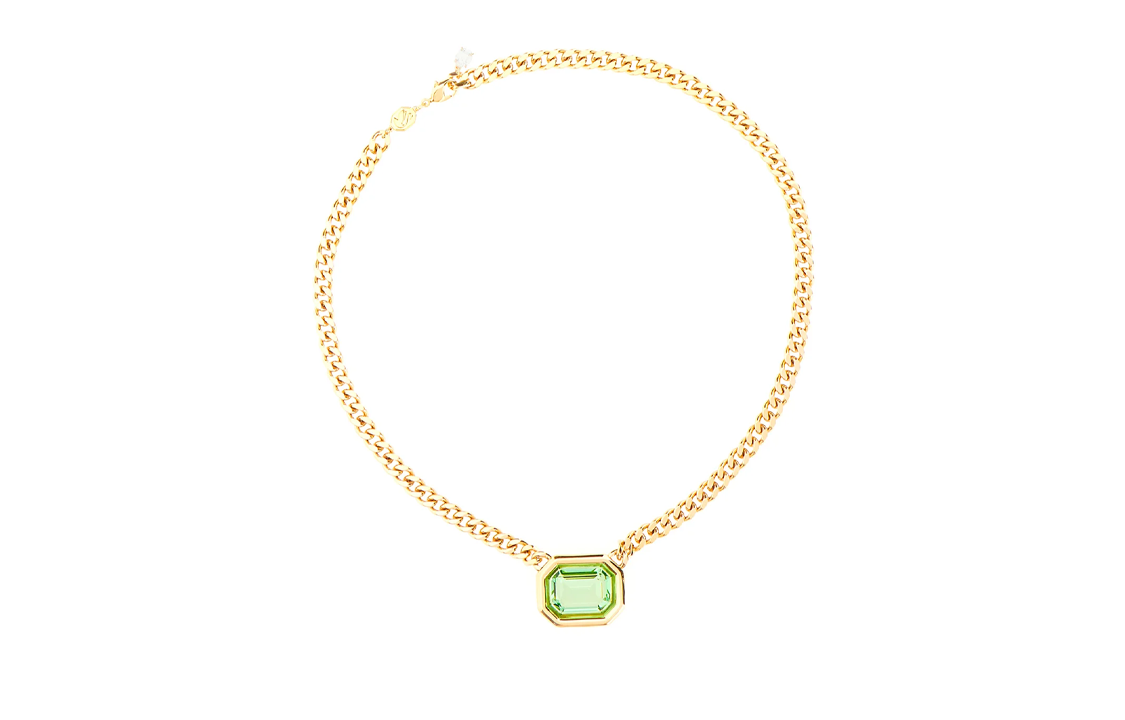 (Women) Swarovski  Gold-Plated Crystal Zirconia Chain Necklace. 5671583GREGOS 圖 3