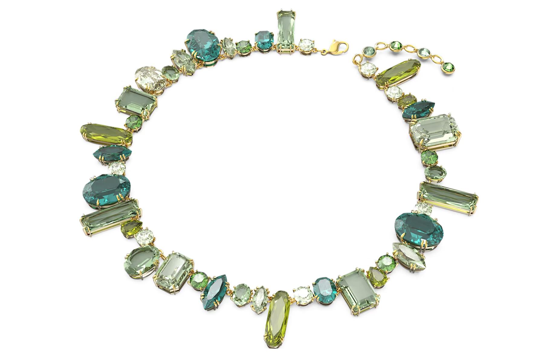 (Women) Swarovski  Gold-Tone Crystal Necklace - Elegant Jewelry Gift 5613735 圖 2