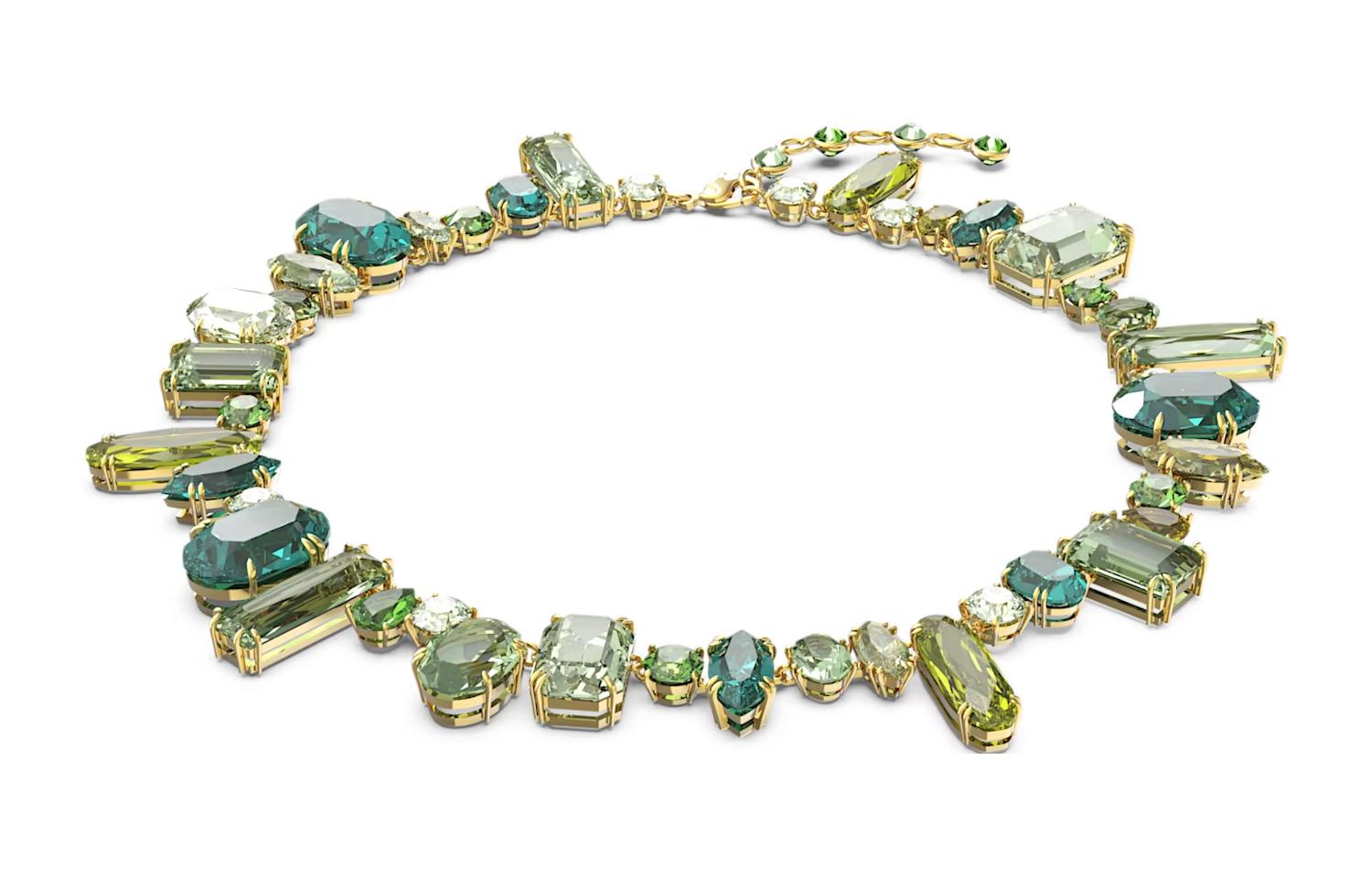 (Women) Swarovski  Gold-Tone Crystal Necklace - Elegant Jewelry Gift 5613735 圖 3