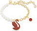 Order (W) Gelang Swarovski Emas Angsa Mutiara Zirconia Kristal, Pelbagai Warna. 5677792