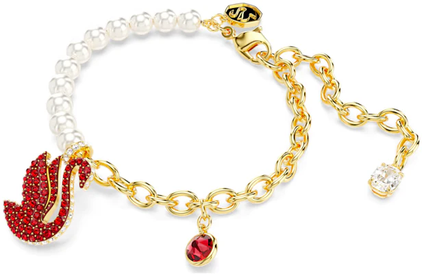 (W) Gelang Swarovski Emas Angsa Mutiara Zirconia Kristal, Pelbagai Warna. 5677792 Lookbook (W) Gelang Swarovski Emas Angsa Mutiara Zirconia Kristal, Pelbagai Warna. 5677792