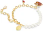 Purchase (W) Gelang Swarovski Emas Angsa Mutiara Zirconia Kristal, Pelbagai Warna. 5677792