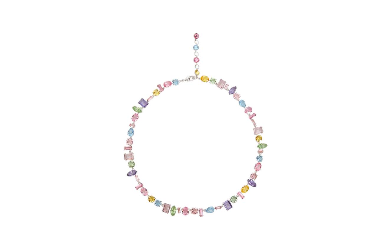 (Women) Swarovski  Mixed Cut Crystal Necklace Multicolor. 5656397 圖 2