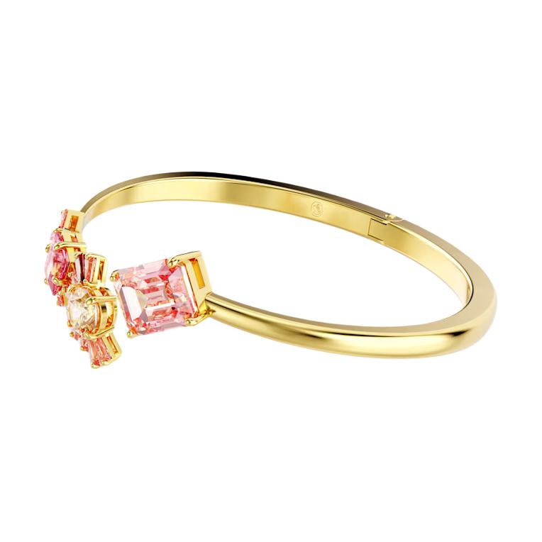 Lookbook (W) 施華洛世奇 粉紅水晶方形手鏈 時尚珠寶 5688482