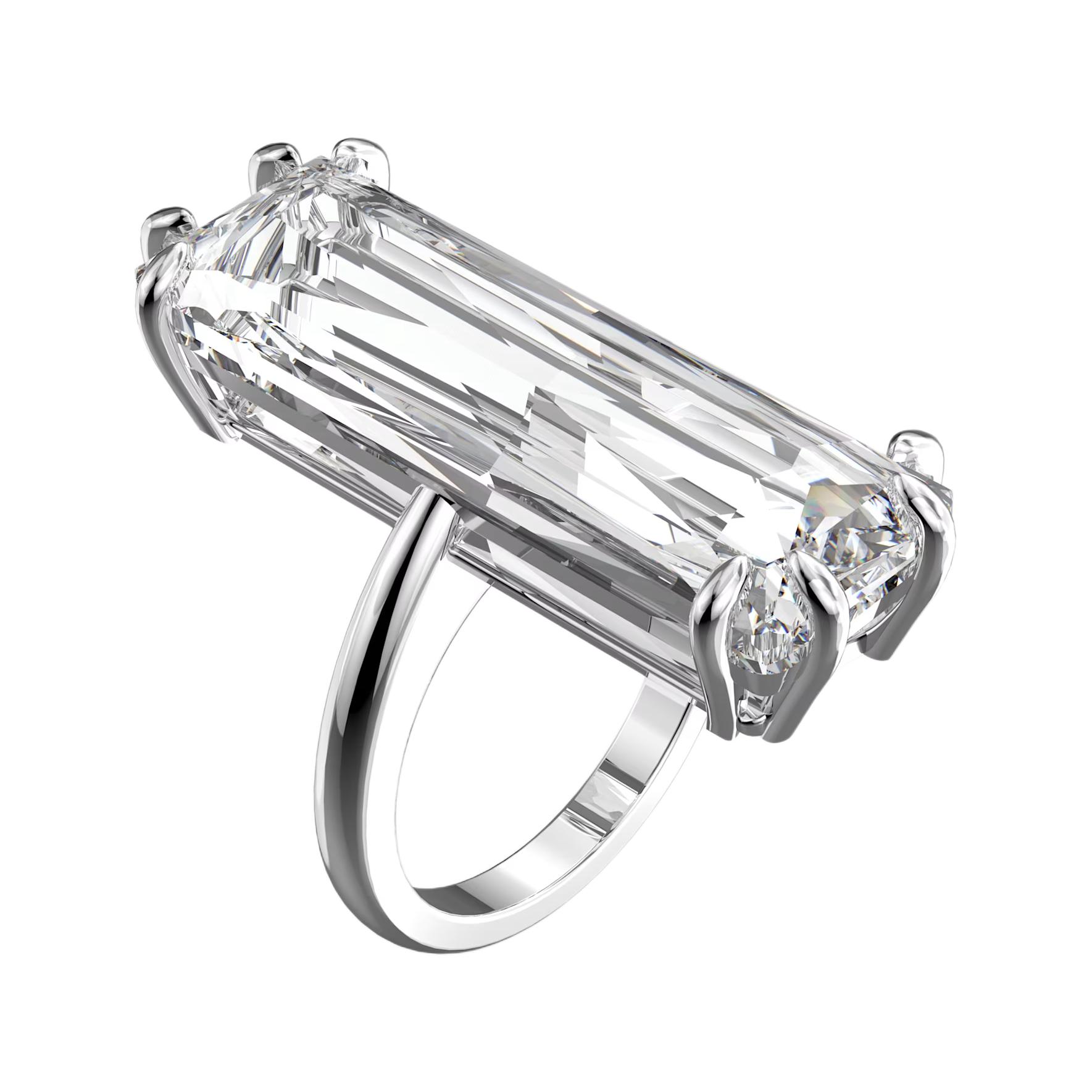 Details for (W) スワロフスキー ロジウムメッキ シルバー クリスタル リング 5610385