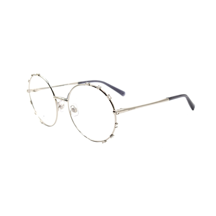 (Women) Swarovski  Romantic Alloy Round Optical Glasses - Elegant Series. SK5380-016